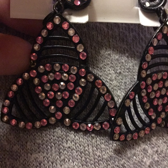 Vintage clip on earrings from the 1960s - Picture 6 of 12